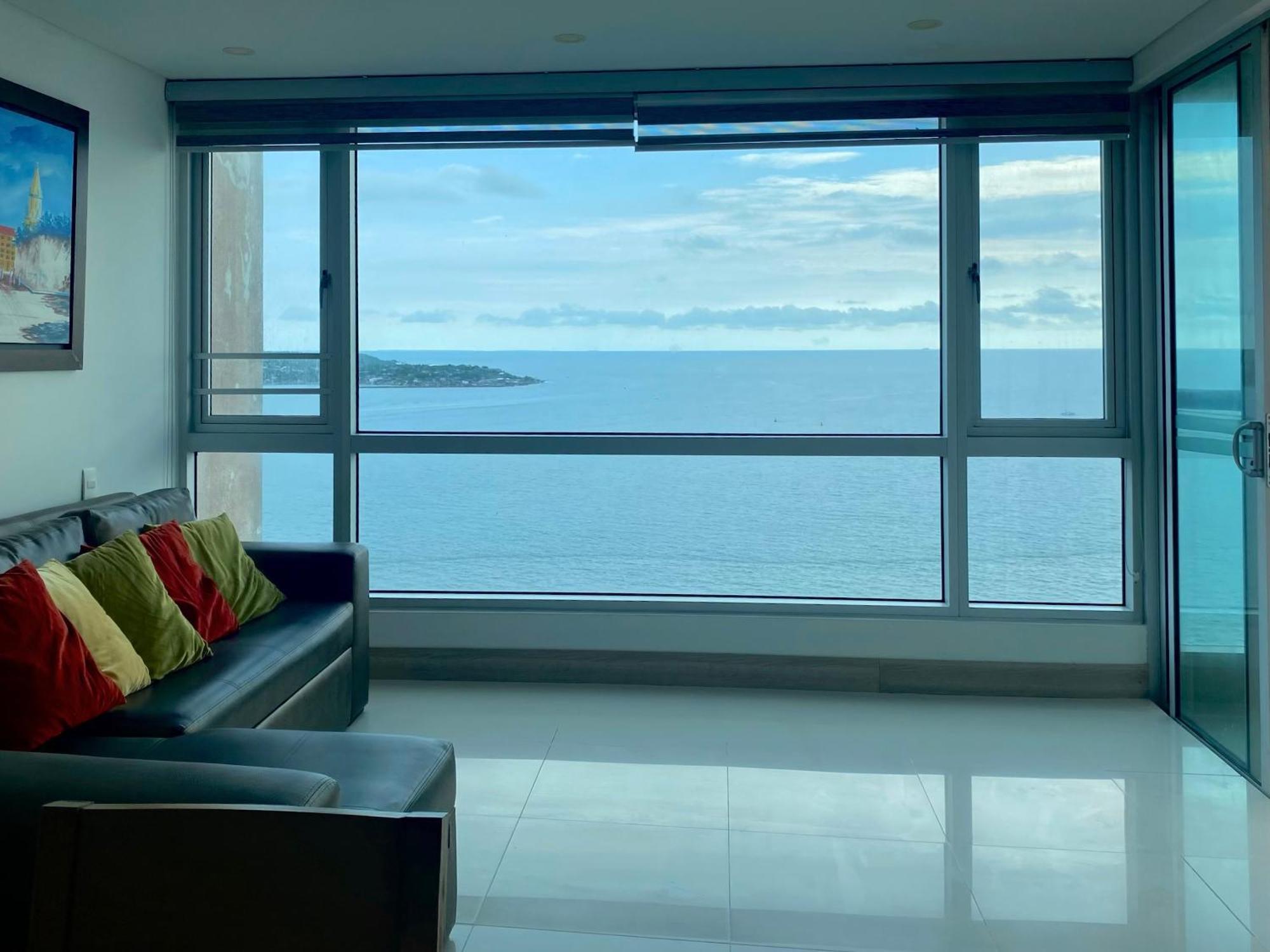 Apartamento En Cartagena Con Vista Al Mar Zewnętrze zdjęcie