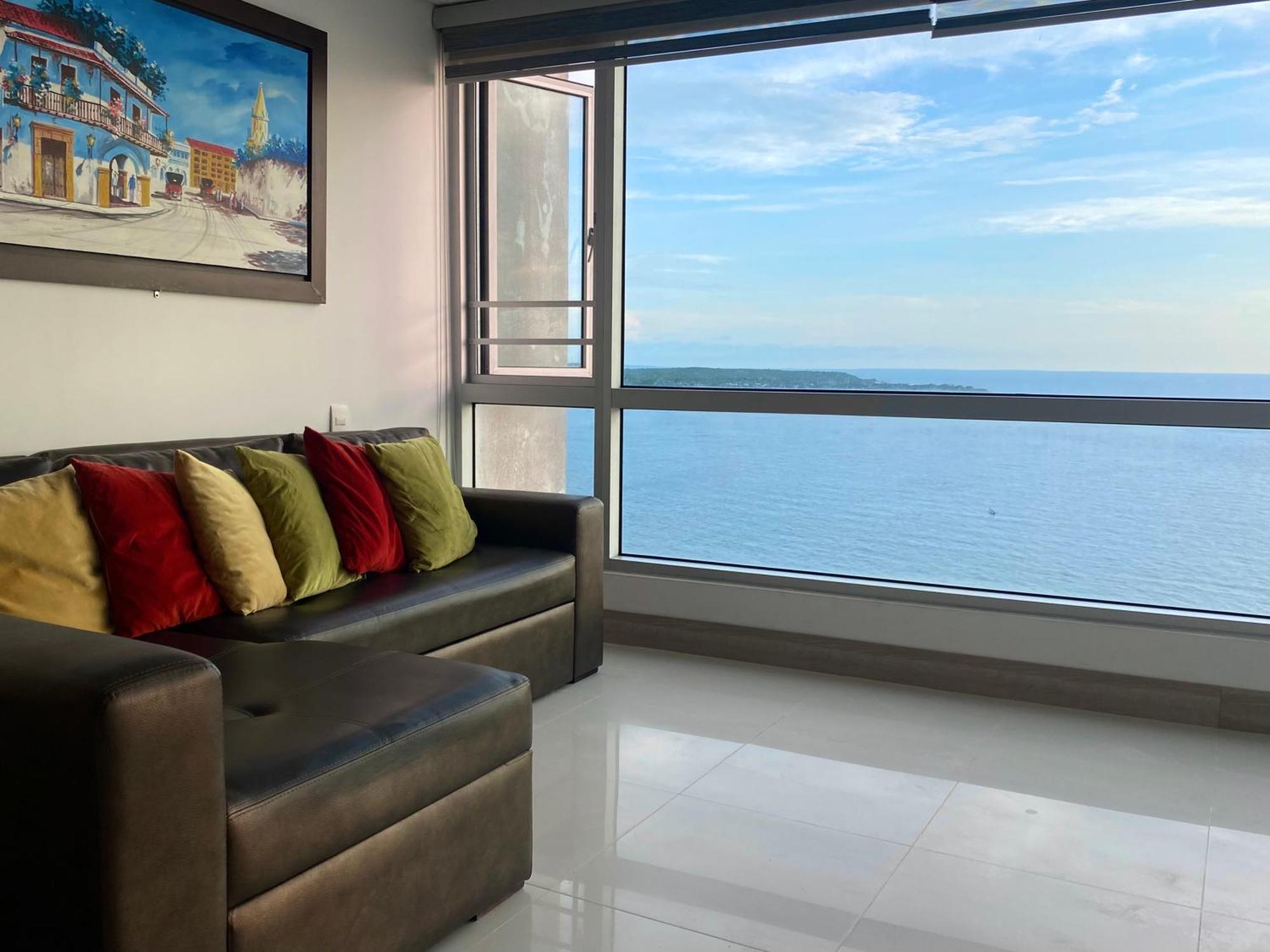 Apartamento En Cartagena Con Vista Al Mar Zewnętrze zdjęcie