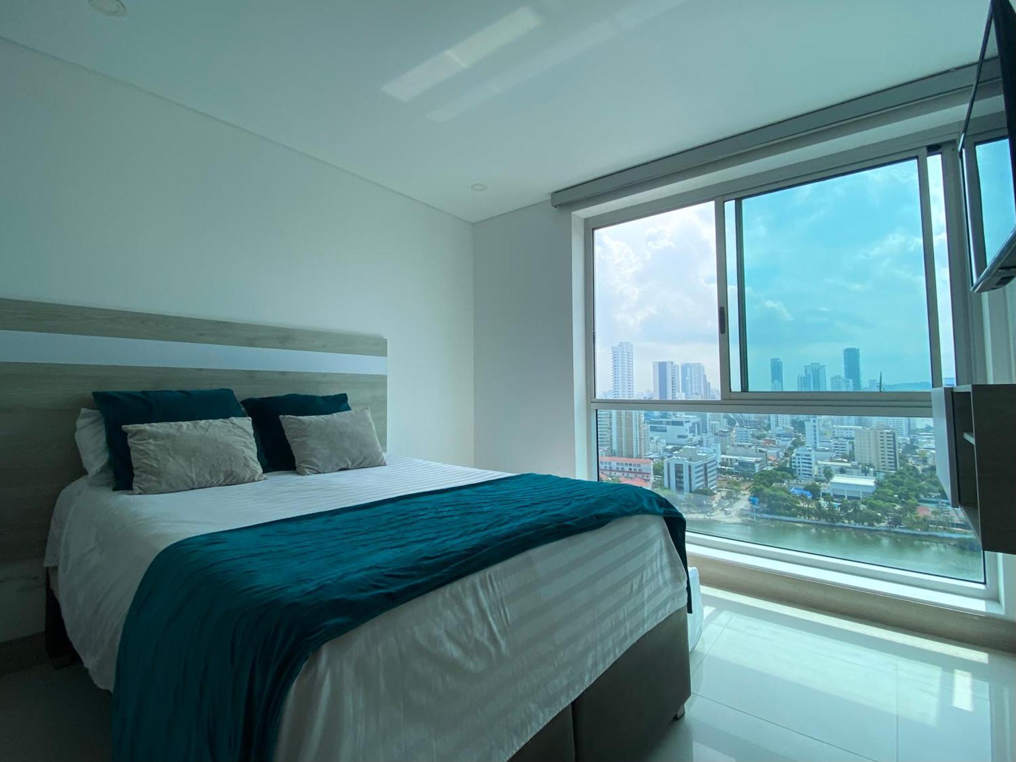 Apartamento En Cartagena Con Vista Al Mar Zewnętrze zdjęcie