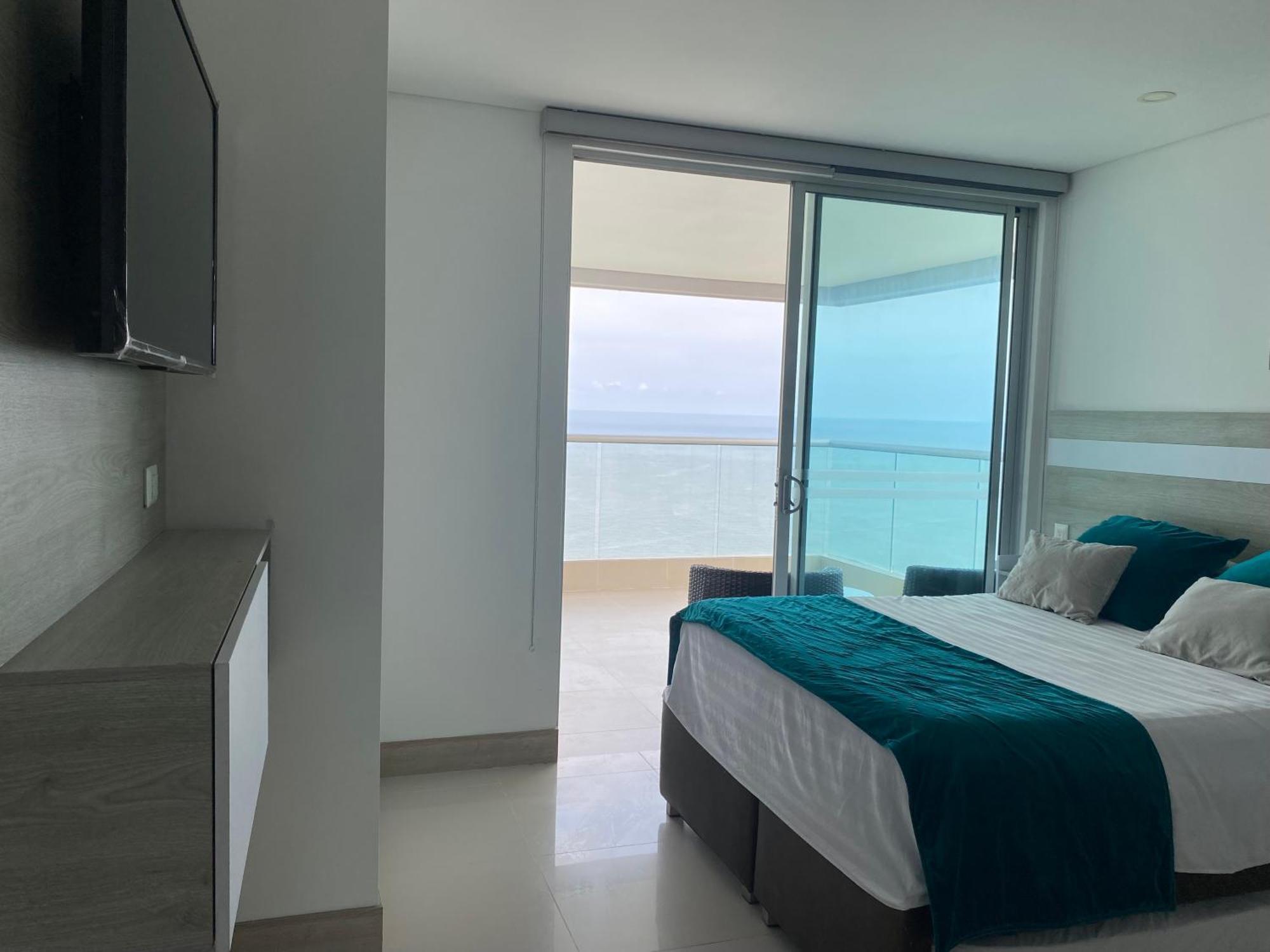 Apartamento En Cartagena Con Vista Al Mar Zewnętrze zdjęcie