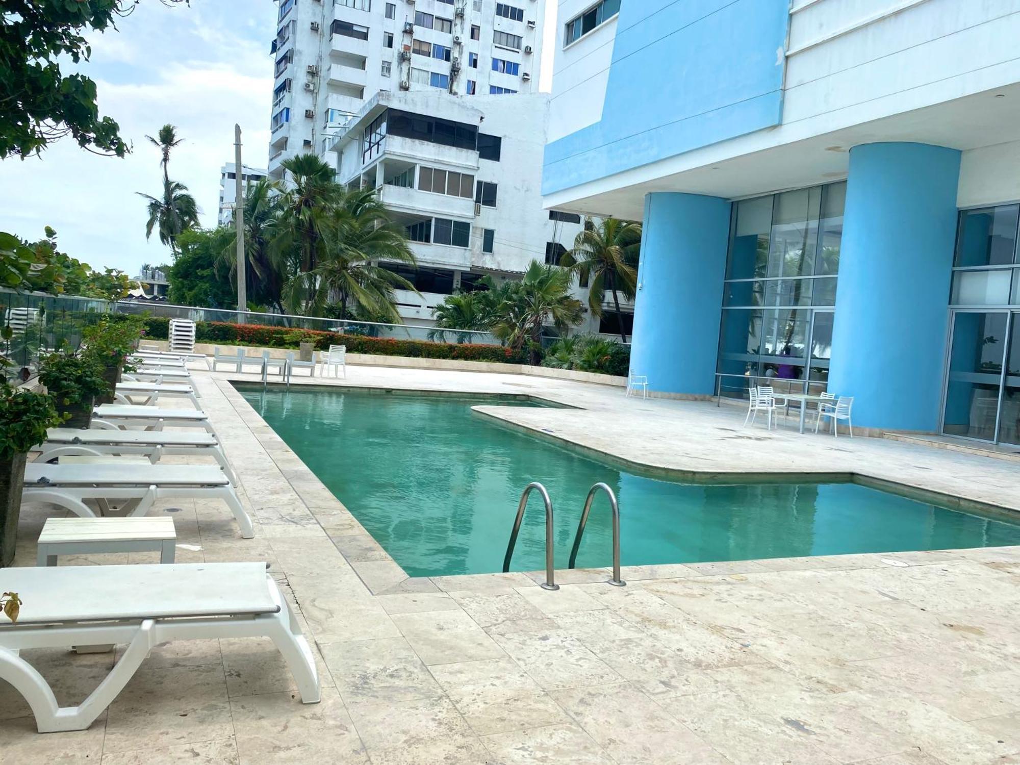 Apartamento En Cartagena Con Vista Al Mar Zewnętrze zdjęcie