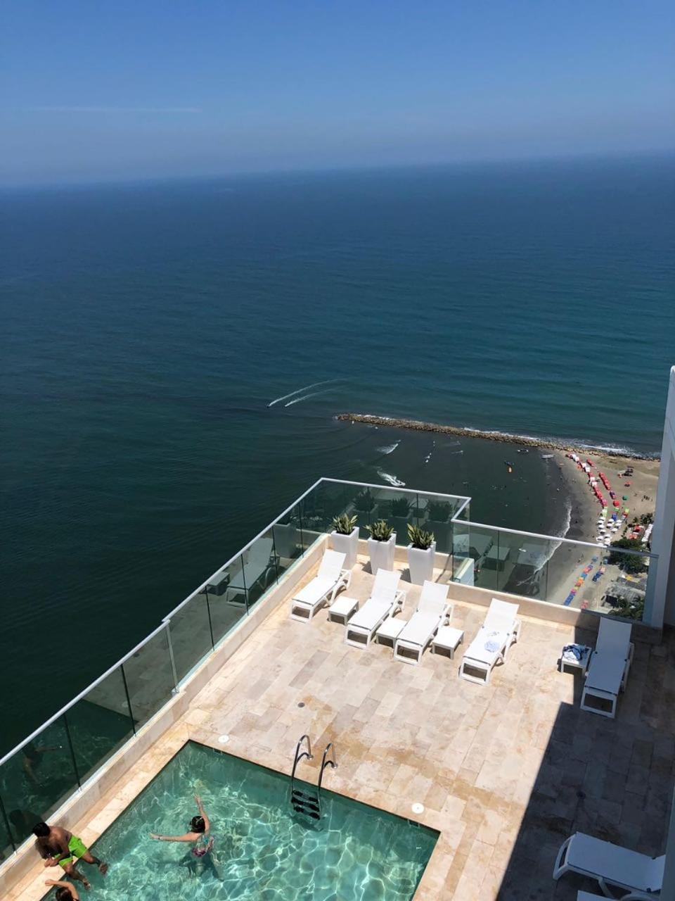 Apartamento En Cartagena Con Vista Al Mar Zewnętrze zdjęcie