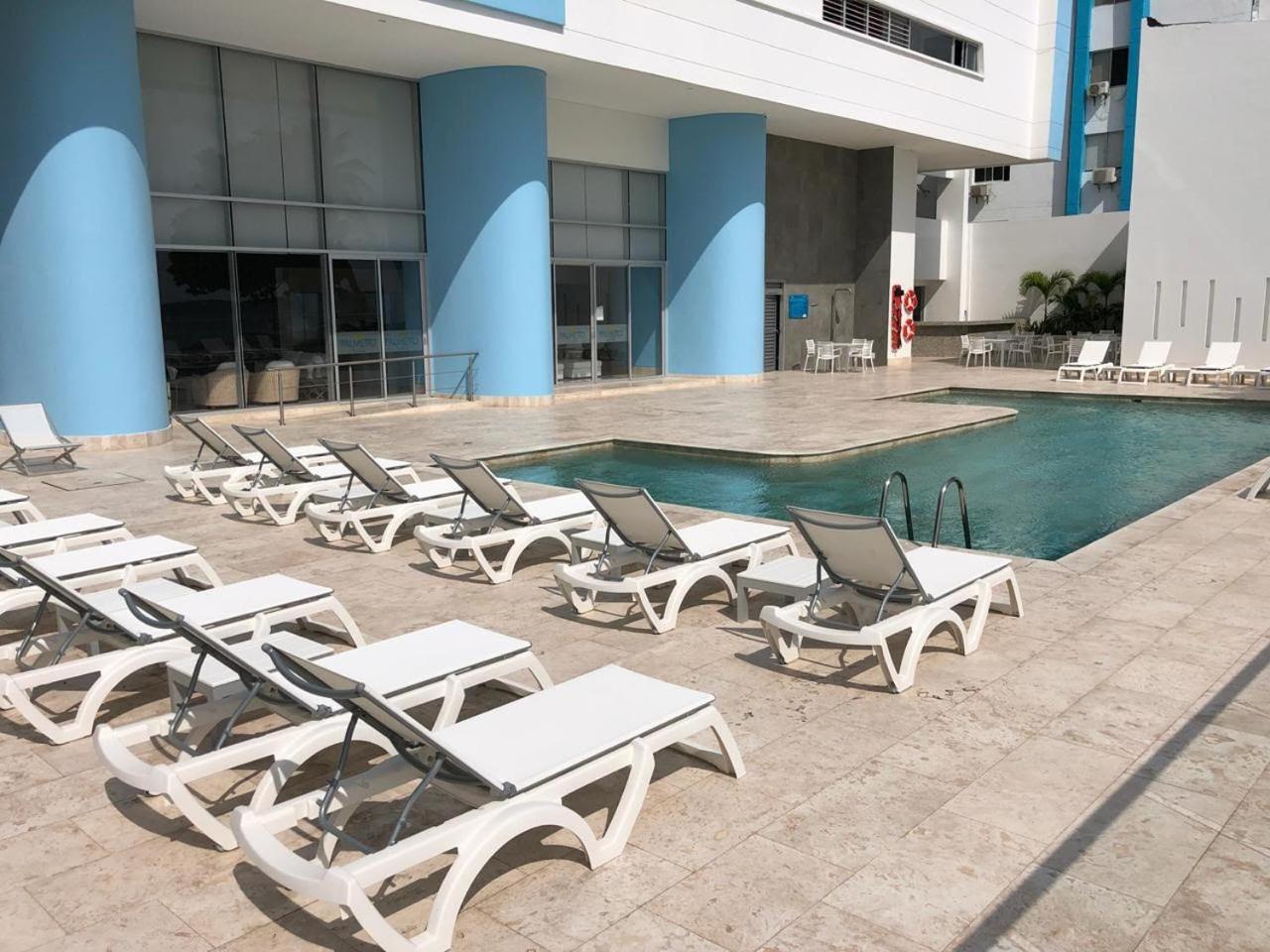 Apartamento En Cartagena Con Vista Al Mar Zewnętrze zdjęcie